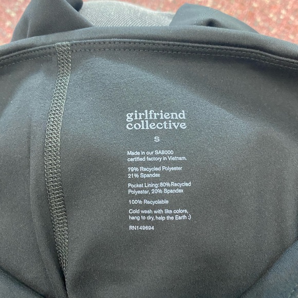 Girlfriend Collective NWT Black Athletic Sport Skort Size Small - Picture 10 of 12